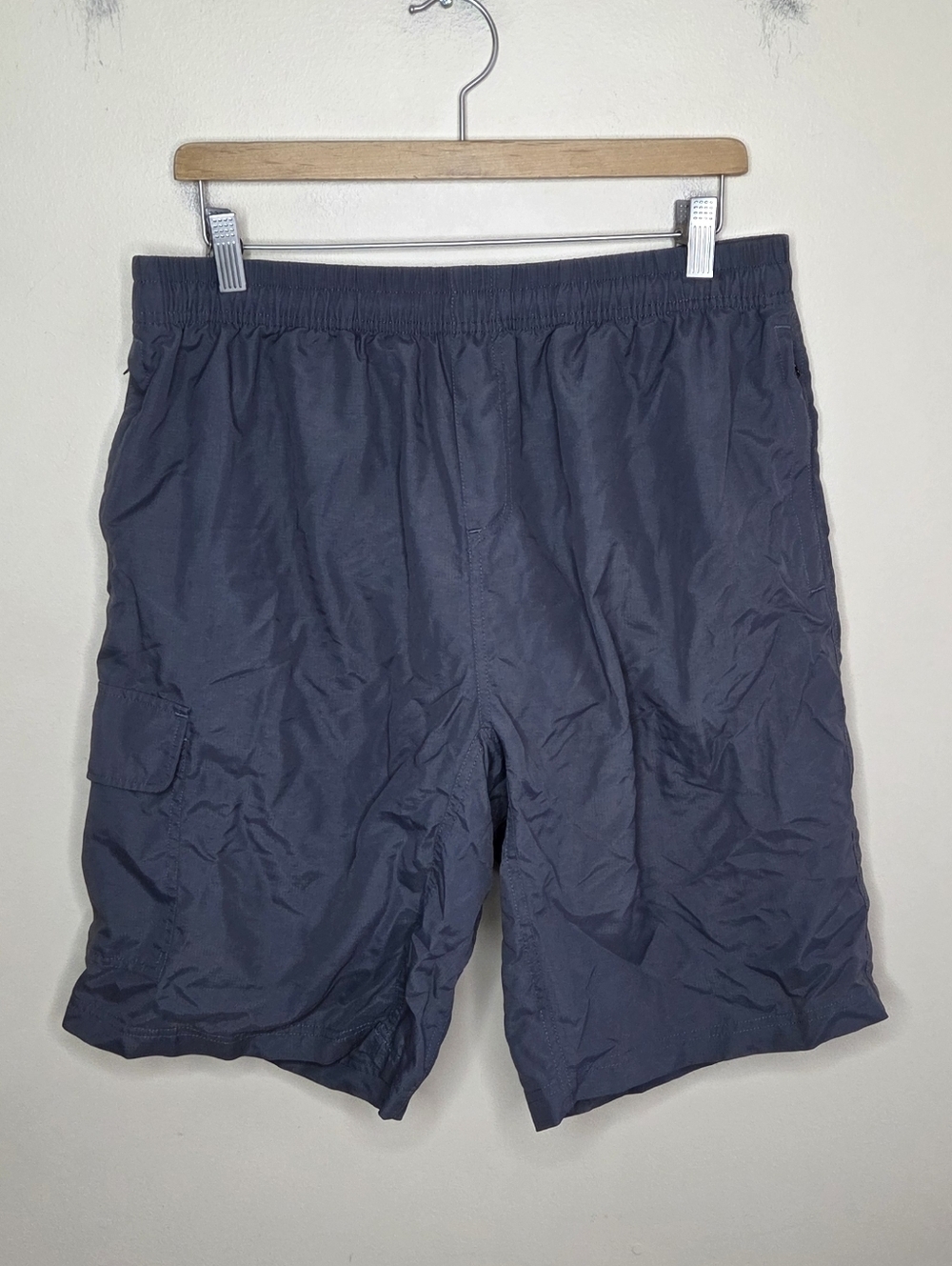 Baleaf Dark Gray Padded Bike Riding Shorts Mens Size XXL Zipper Side Pockets
